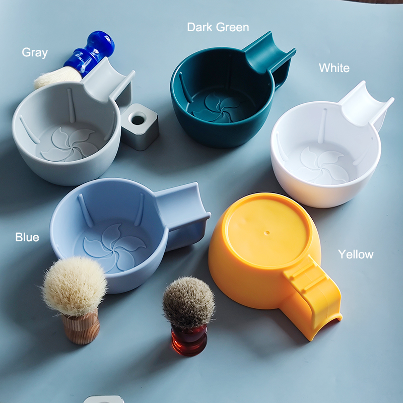 Shaving Brush Set - Dscosmetic PP Shaving Bowl For Men