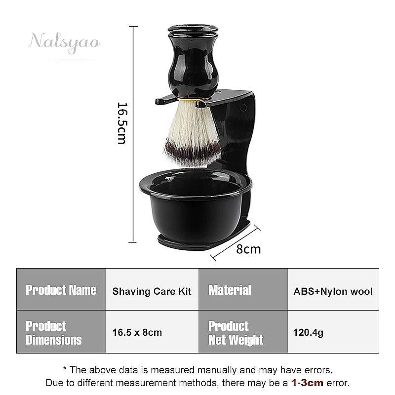 Shaving Brush Set - Shaving Bowl and Stand Professional Shaving