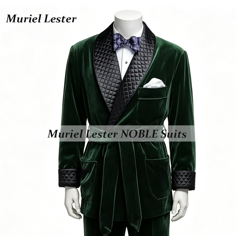 Men'S Grooming And Style - Smoking Business Velvet Suit Jackets For