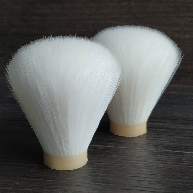 Shaving Brush Set - Dscosmetic snow white synthetic hair shaving