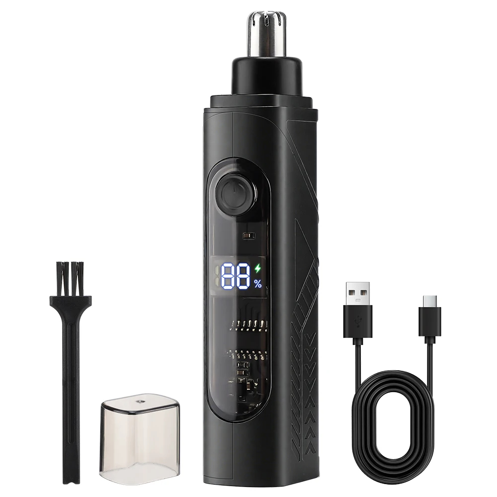 Men'S Grooming Nose And Ear - Rechargeable Nasal Trimmer & Facial Shaver