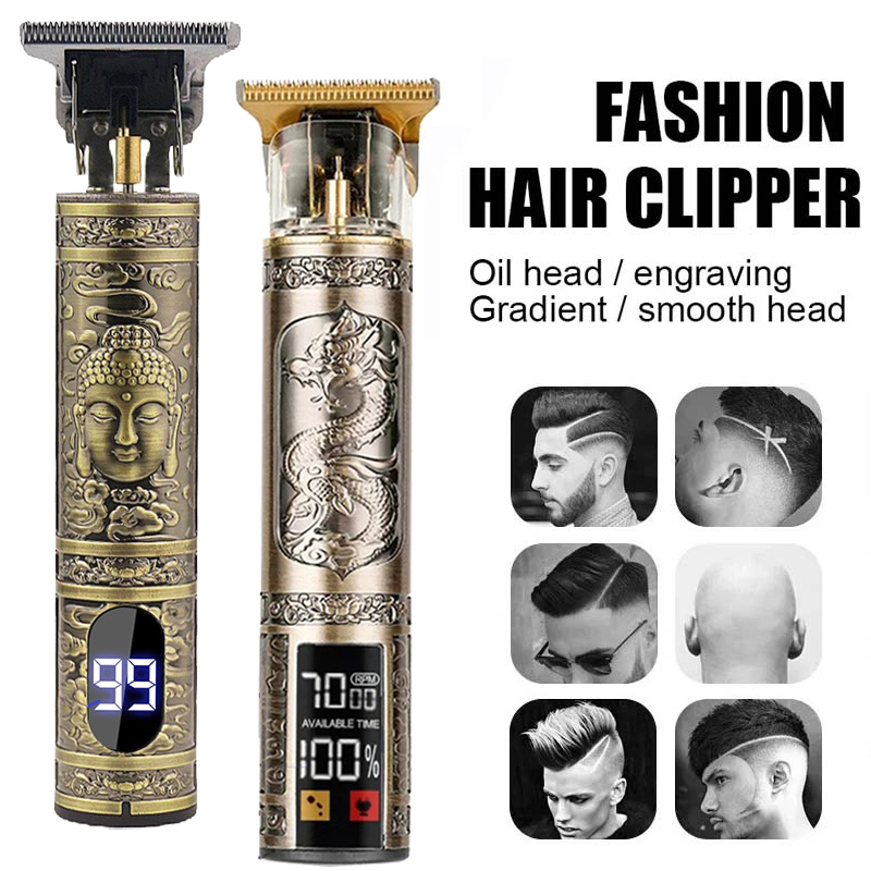 Men'S Grooming Room - Rechargeable Mens T9 Carving Hair Clipper