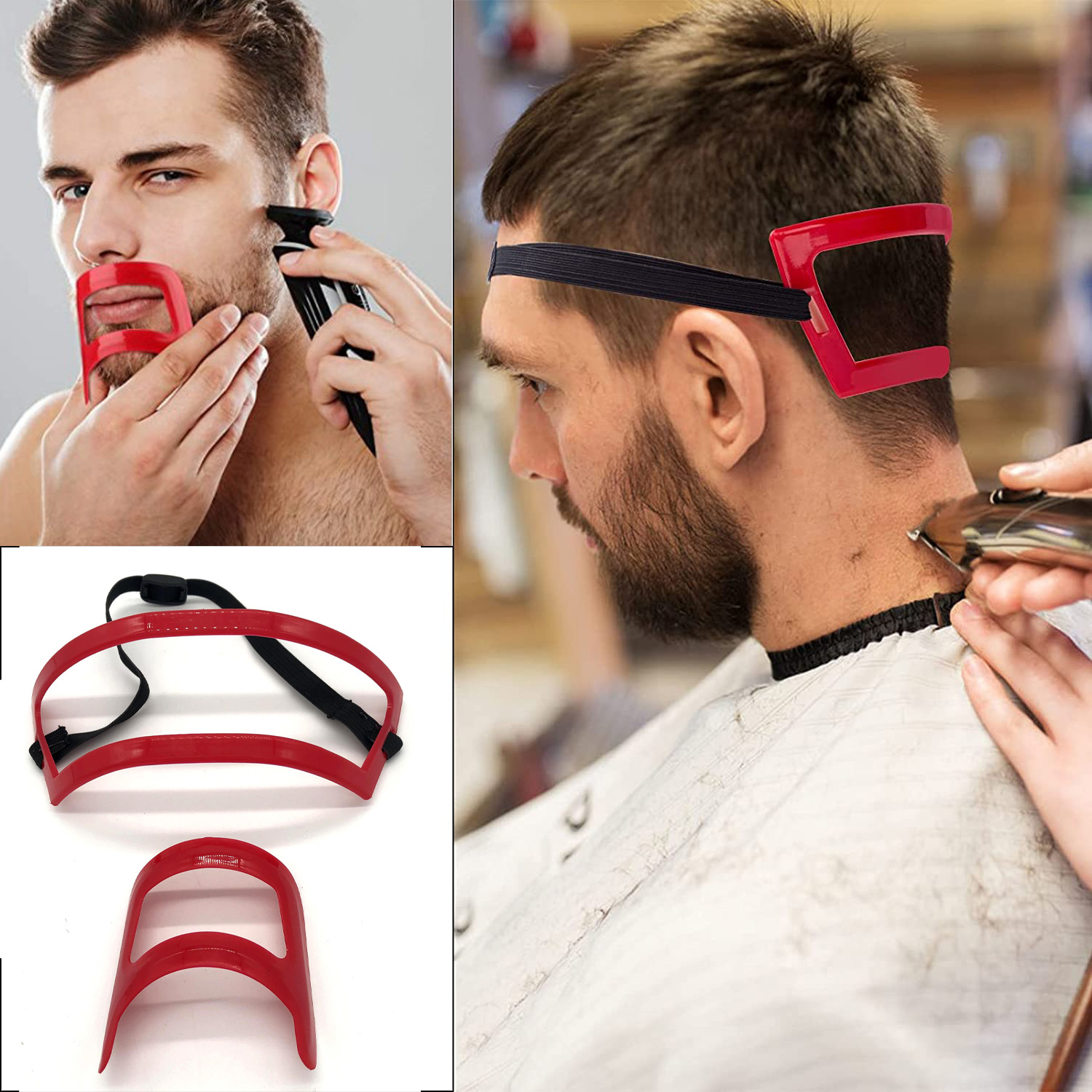 2/4Pcs Men's Beard Combs Hair  - огляд і ціна Men'S Grooming Room