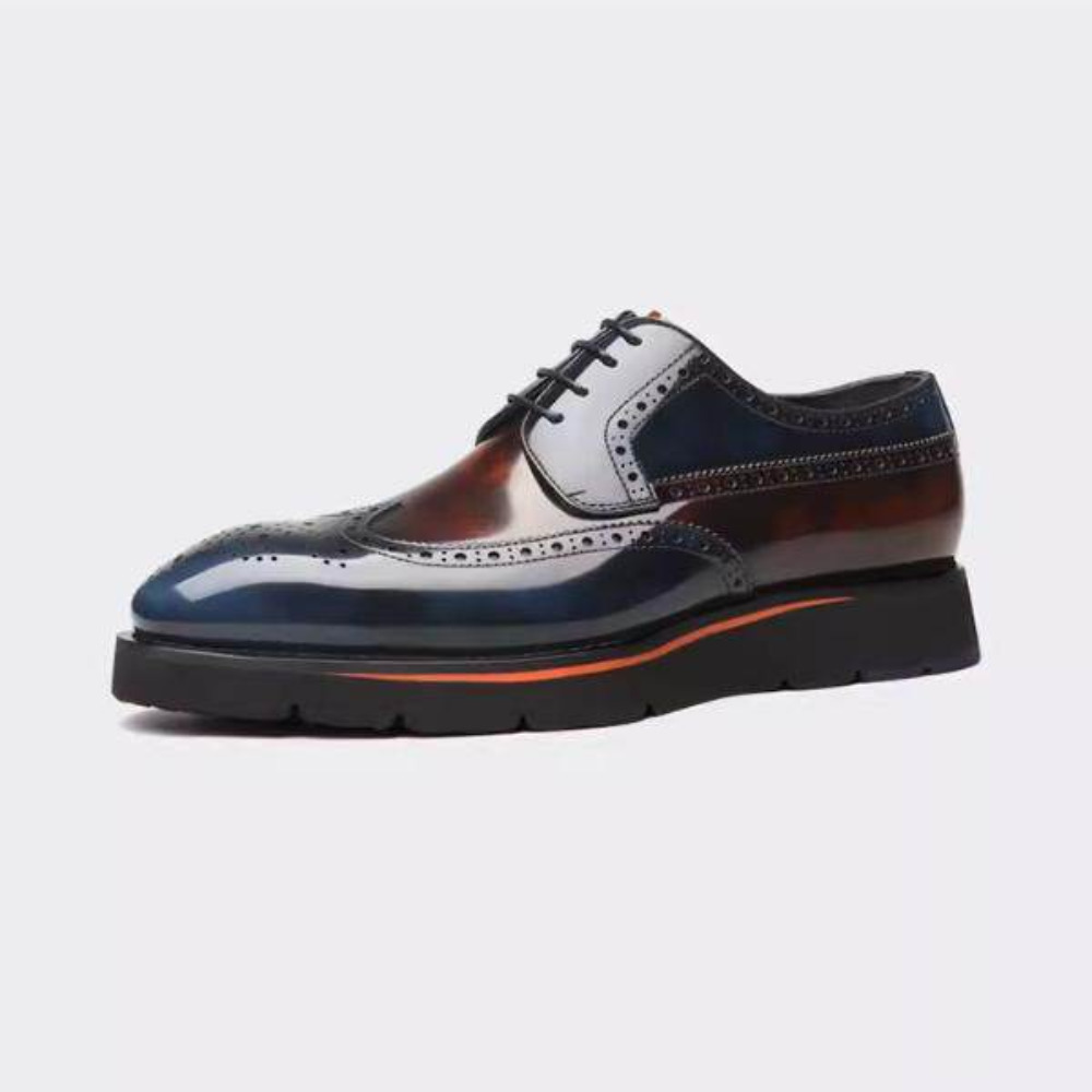 Color Block Men’s Genuine Leat - огляд і ціна Men'S Grooming And Style