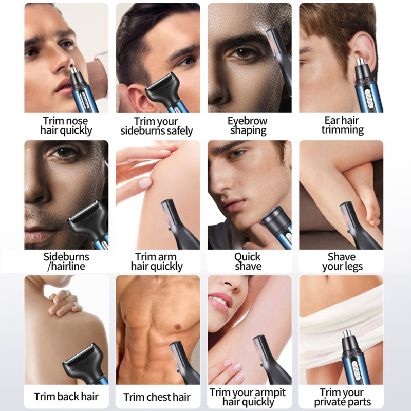 Electric Nose Ear Hair Trimmer - огляд і ціна Men'S Grooming Room