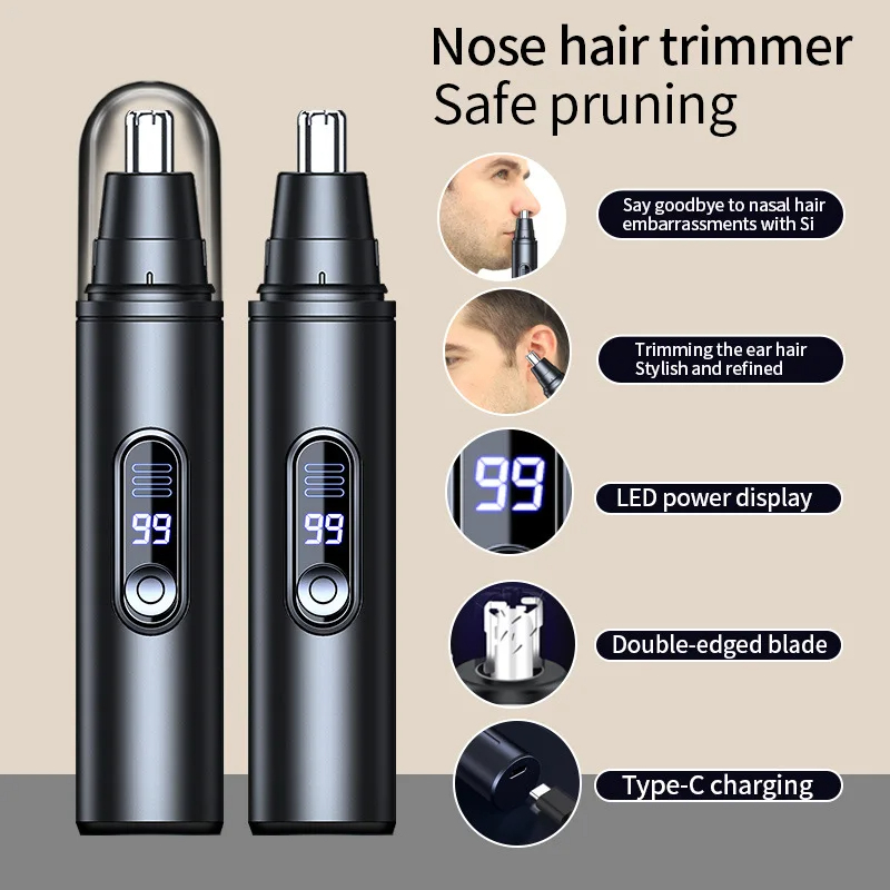 Mini Pocket Nose Hair Trimmer  - огляд і ціна Men'S Grooming Room