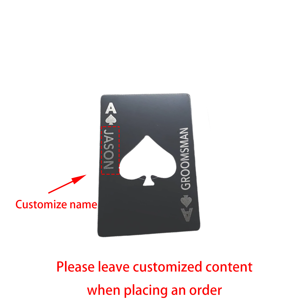 Custom Ace of Spades Groomsmen - огляд і ціна Men'S Grooming For Engagement