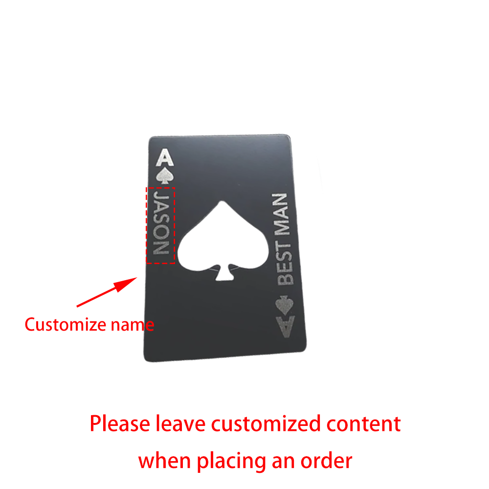 Custom Ace of Spades Groomsmen - огляд і ціна Men'S Grooming For Engagement