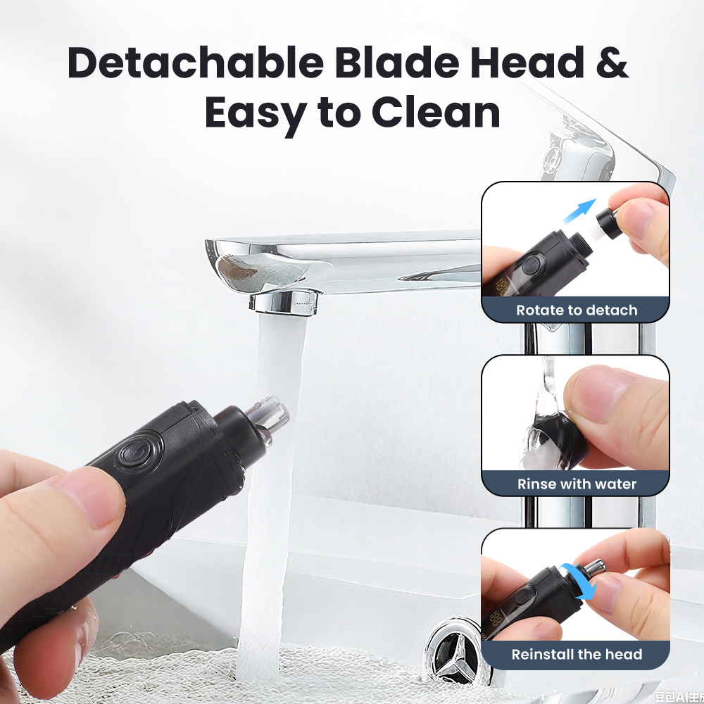 Electric Nose Hair Clipper Rec - огляд і ціна Nose Hair Trimmer
