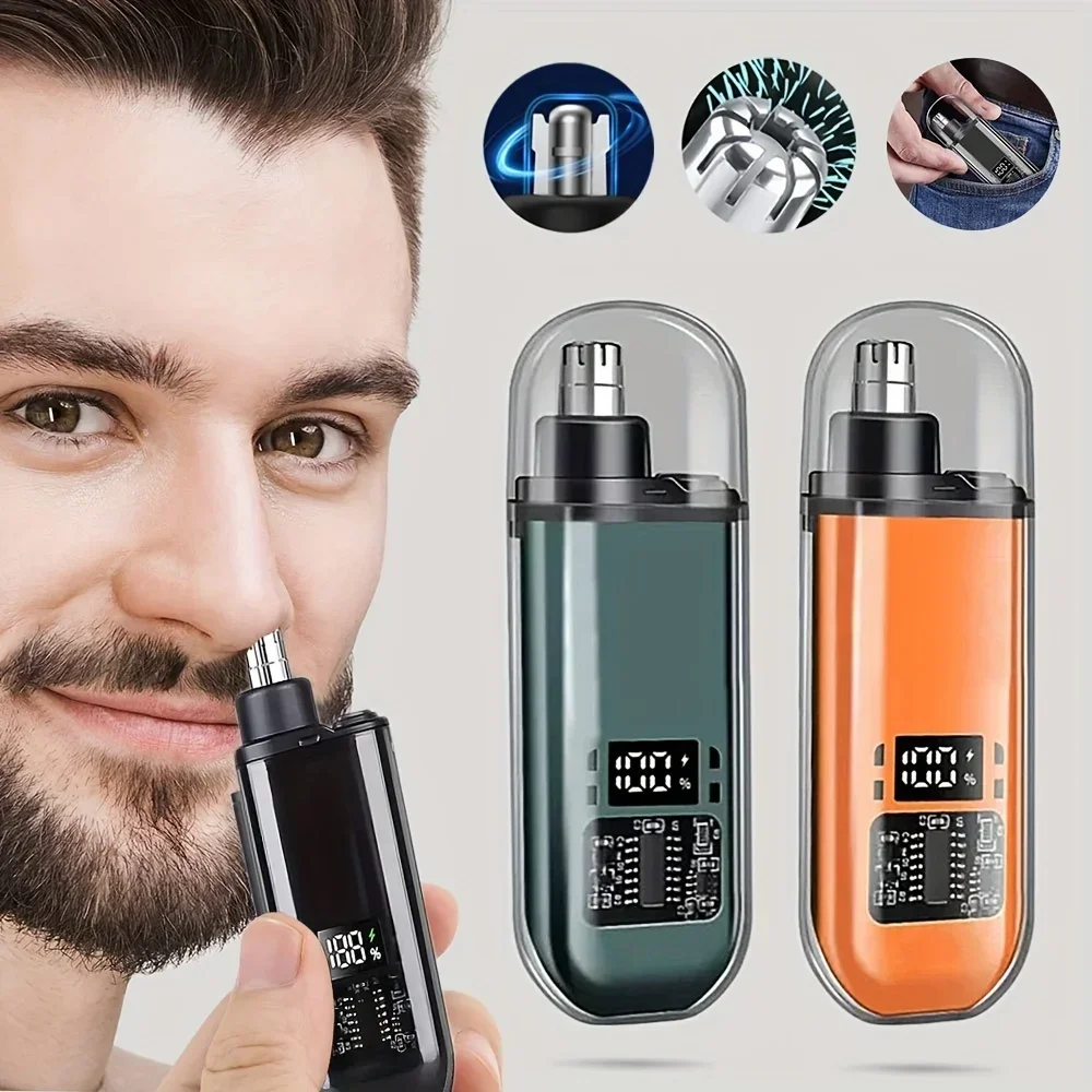 Nose Ear Hair Trimmer USB Rech - огляд і ціна Men'S Grooming Room