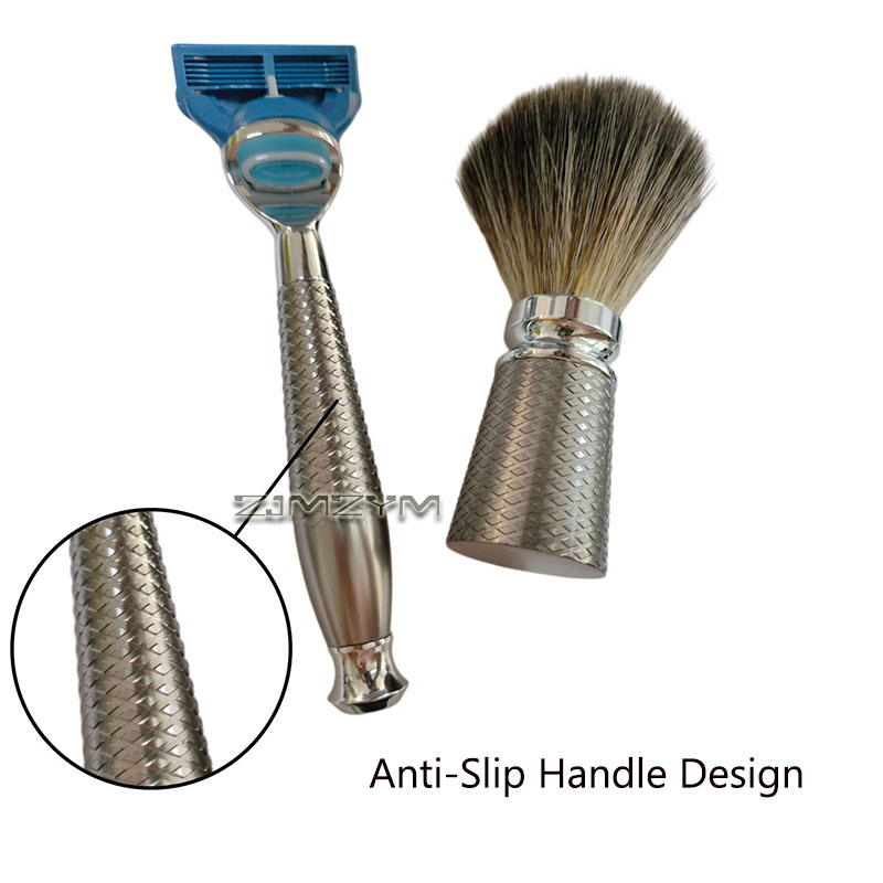 4Pcs Men Shaving Set Anti‑Slip - огляд і ціна Shaving Brush Set