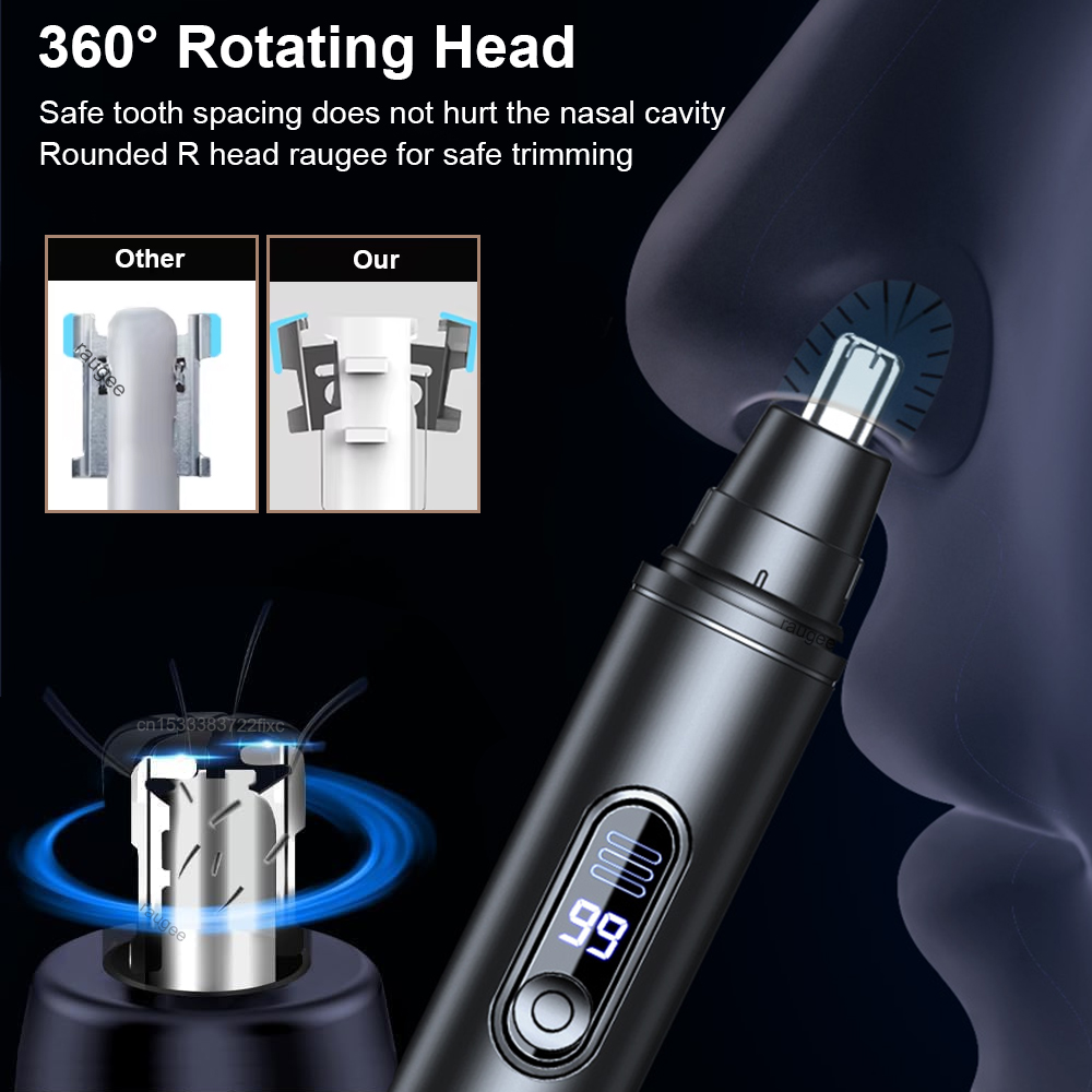 Mini Electric Nose Hair Trimme - огляд і ціна Nose Hair Trimmer