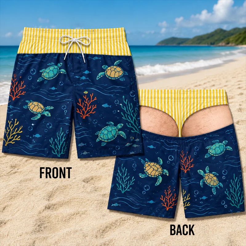 2026 Men Fun Hip Print Swim Tr - огляд і ціна Men'S Grooming Product