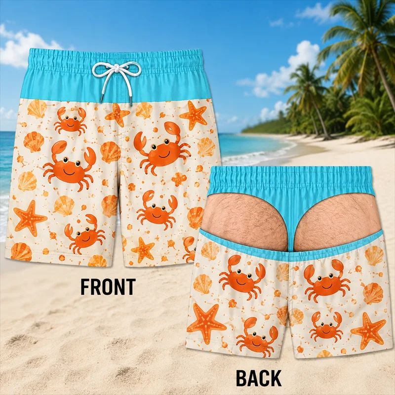 2026 Men Fun Hip Print Swim Tr - огляд і ціна Men'S Grooming Product