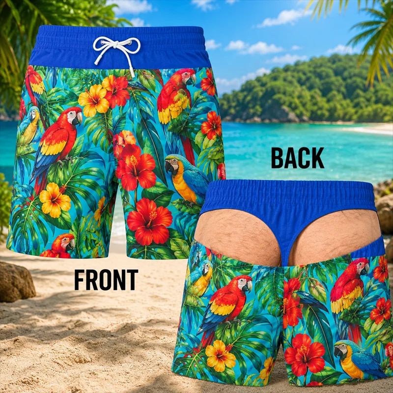 2026 Men Fun Hip Print Swim Tr - огляд і ціна Men'S Grooming Product