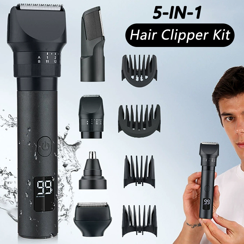 5-In-1 Cordless Hair Clipper L - огляд і ціна Beard Trimmer Cordless