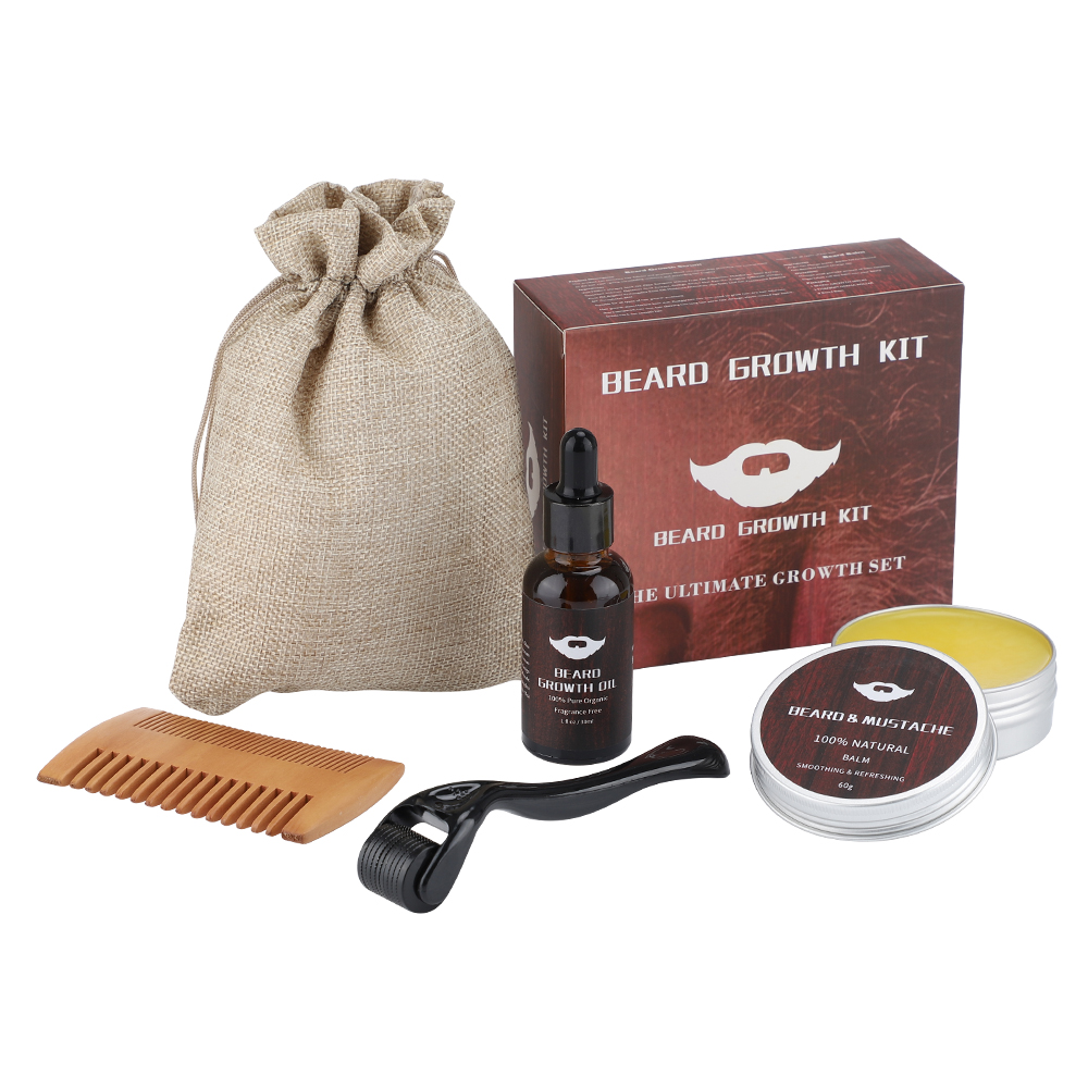 Beard Growth Kit For Men Hair  - огляд і ціна Men'S Grooming Products Kit