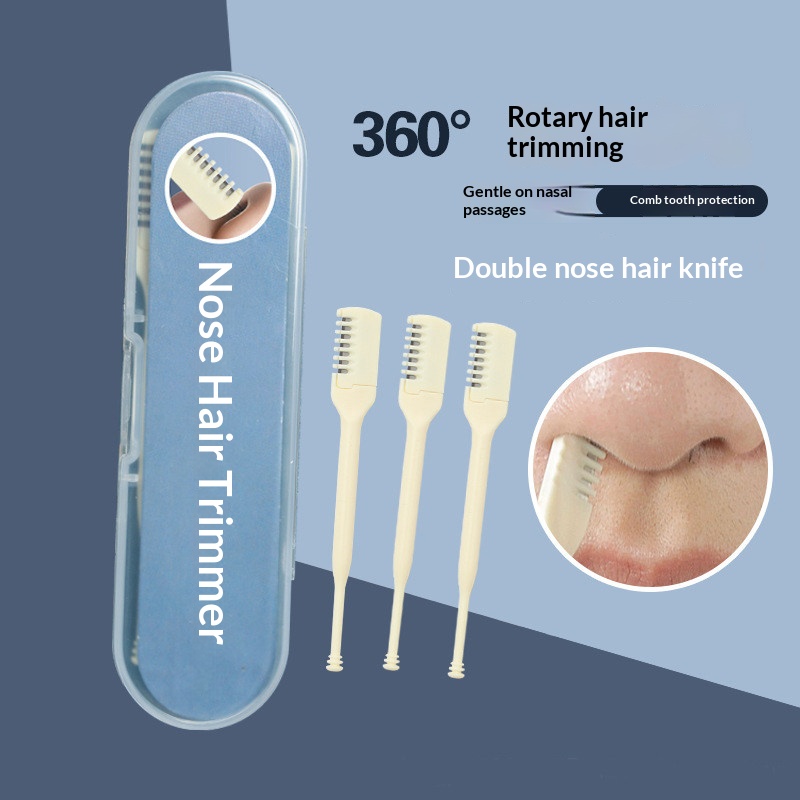Dual‑End Manual Nose Hair Trim - огляд і ціна Men'S Grooming Nose And Ear