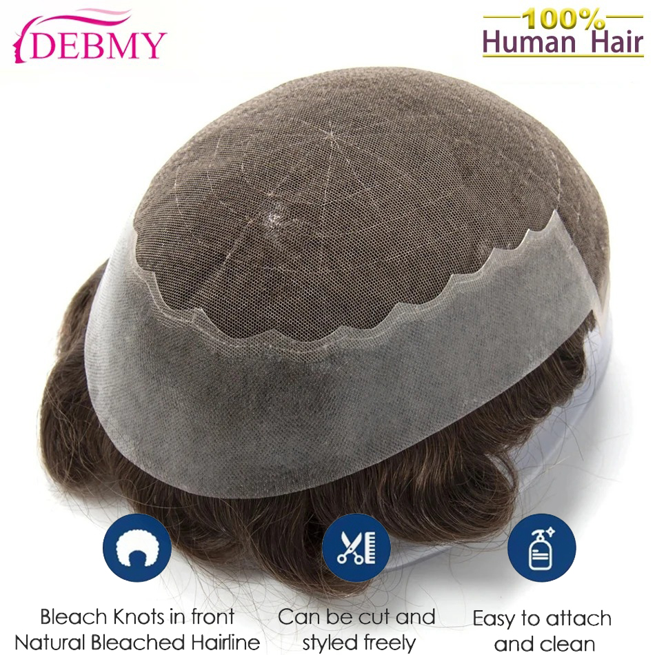 Q6 Men Europe Human Hair Male  - огляд і ціна Men'S Grooming Tape