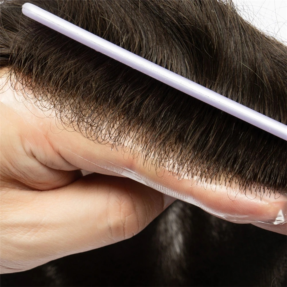 Q6 Men Europe Human Hair Male  - огляд і ціна Men'S Grooming Tape