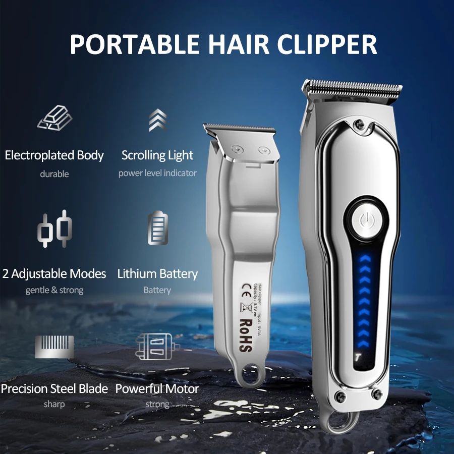 T-Blade Hair Clipper Mini Elec - огляд і ціна Beard Trimmer Cordless