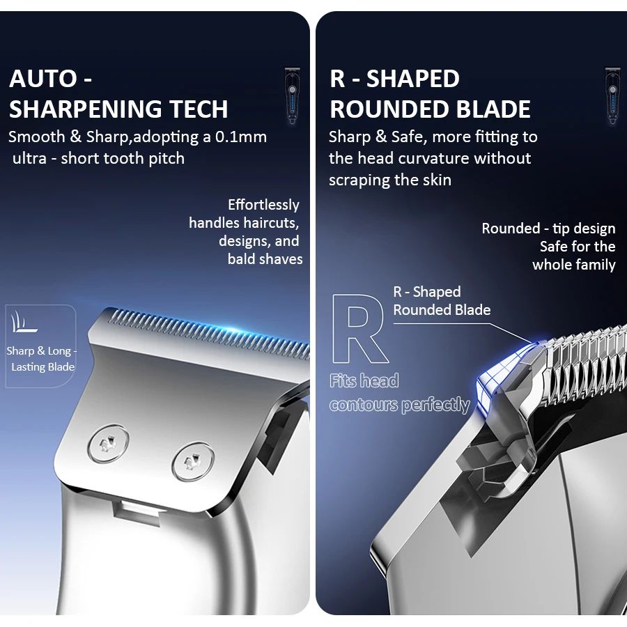 T-Blade Hair Clipper Mini Elec - огляд і ціна Beard Trimmer Cordless