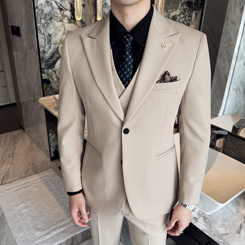 Slim-Fit Three-Piece Set Korea - огляд і ціна Men'S Grooming And Style