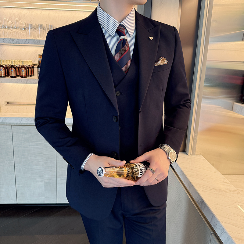 Slim-Fit Three-Piece Set Korea - огляд і ціна Men'S Grooming And Style