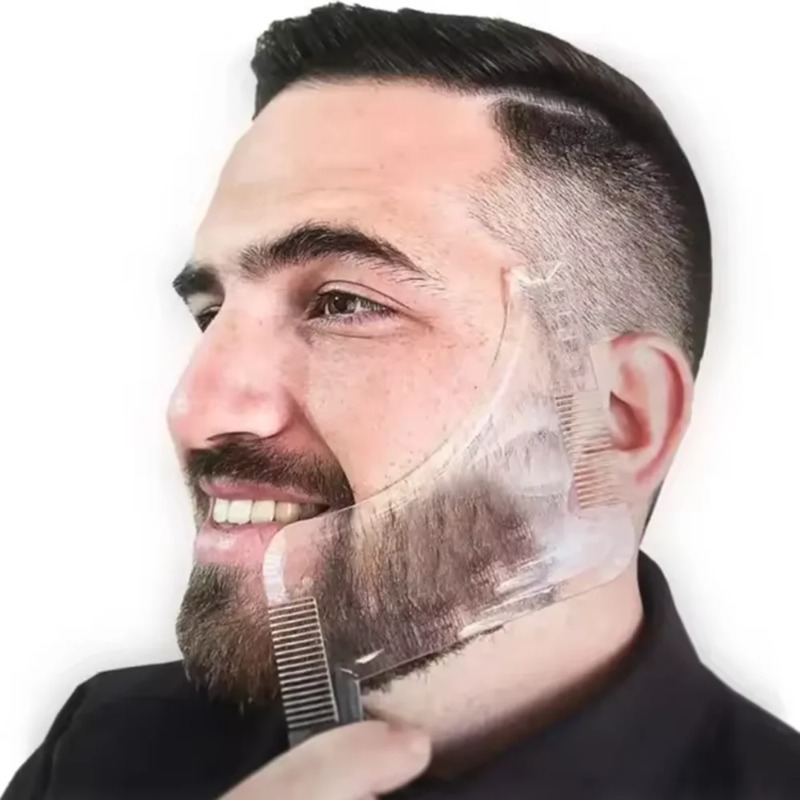 1PC Men Beard Shaping Template - огляд і ціна Men'S Grooming Product