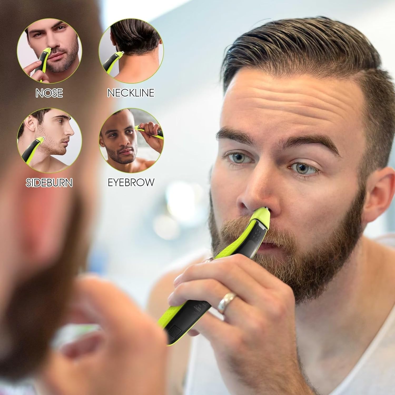 YUKU Nose Hair Trimmer Replace - огляд і ціна Men'S Grooming Room
