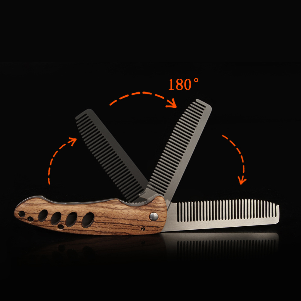 Solid Wood & Metal Folding Bea - огляд і ціна Men'S Grooming Product