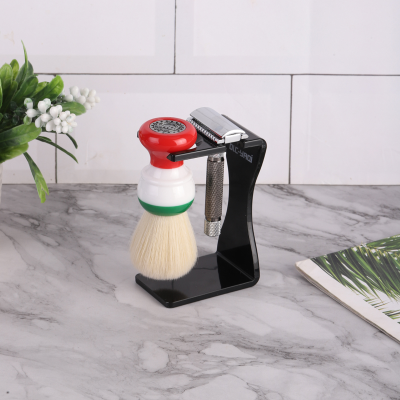 2026 YAQi Cheap Creamy Black C - огляд і ціна Shaving Brush Set