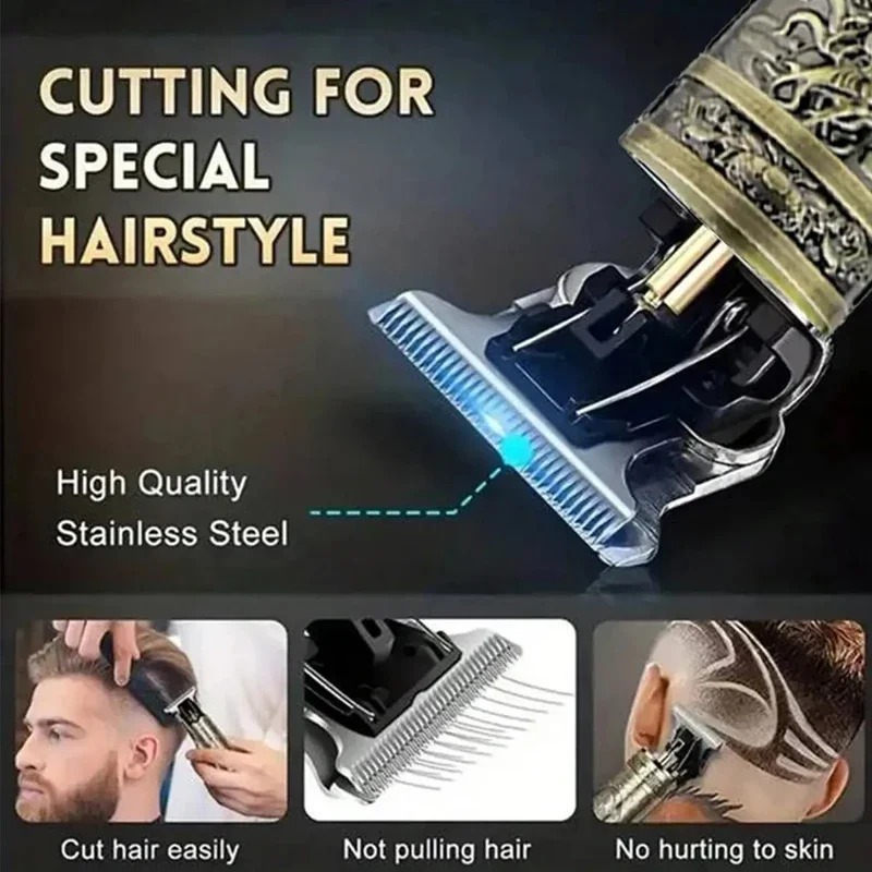 T9 Washable Hair Trimmer Men C - огляд і ціна Beard Trimmer Cordless