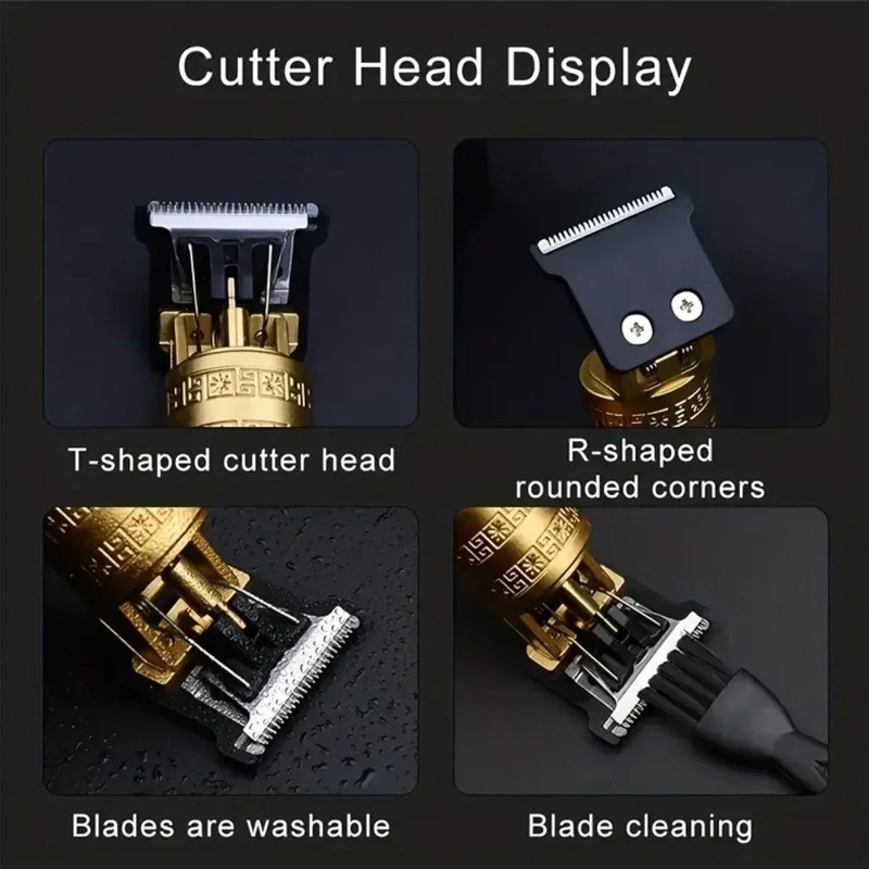 T9 Washable Hair Trimmer Men C - огляд і ціна Beard Trimmer Cordless