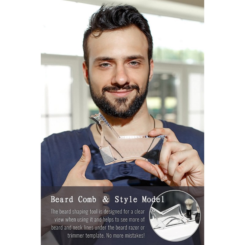 Beard Shaping Tool Mustache St - огляд і ціна Men'S Grooming And Style