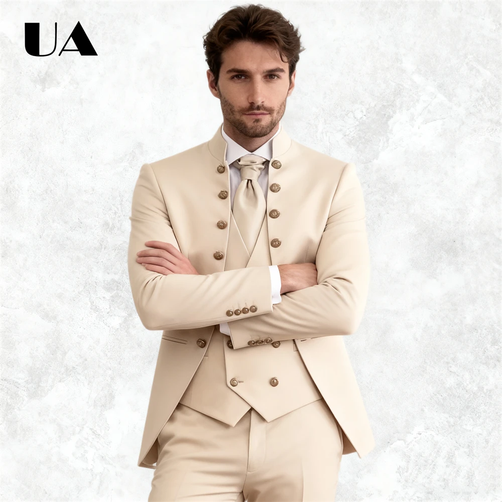 Wedding Groom Suit for Men, Af - огляд і ціна Men'S Grooming And Style