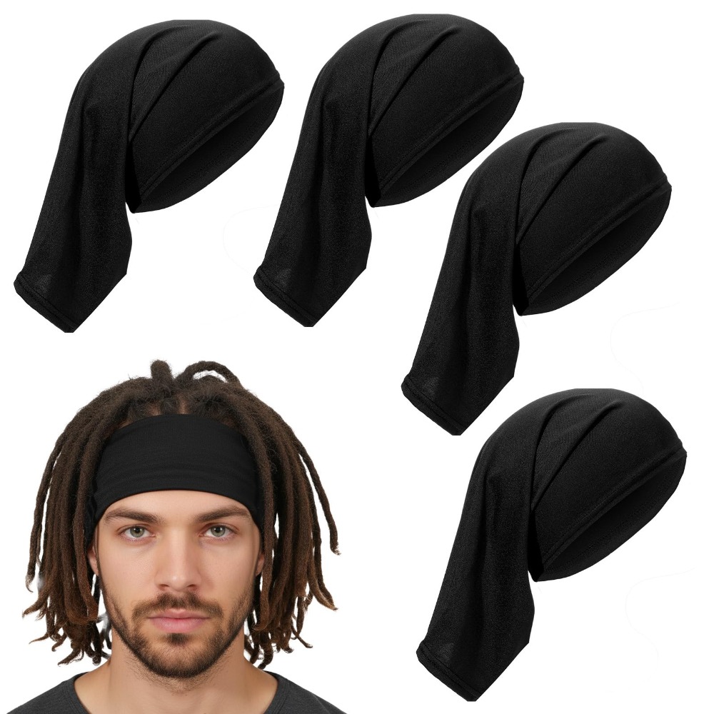 6pcs Dreadlock Cap Tube Bands  - огляд і ціна Men'S Grooming Tape