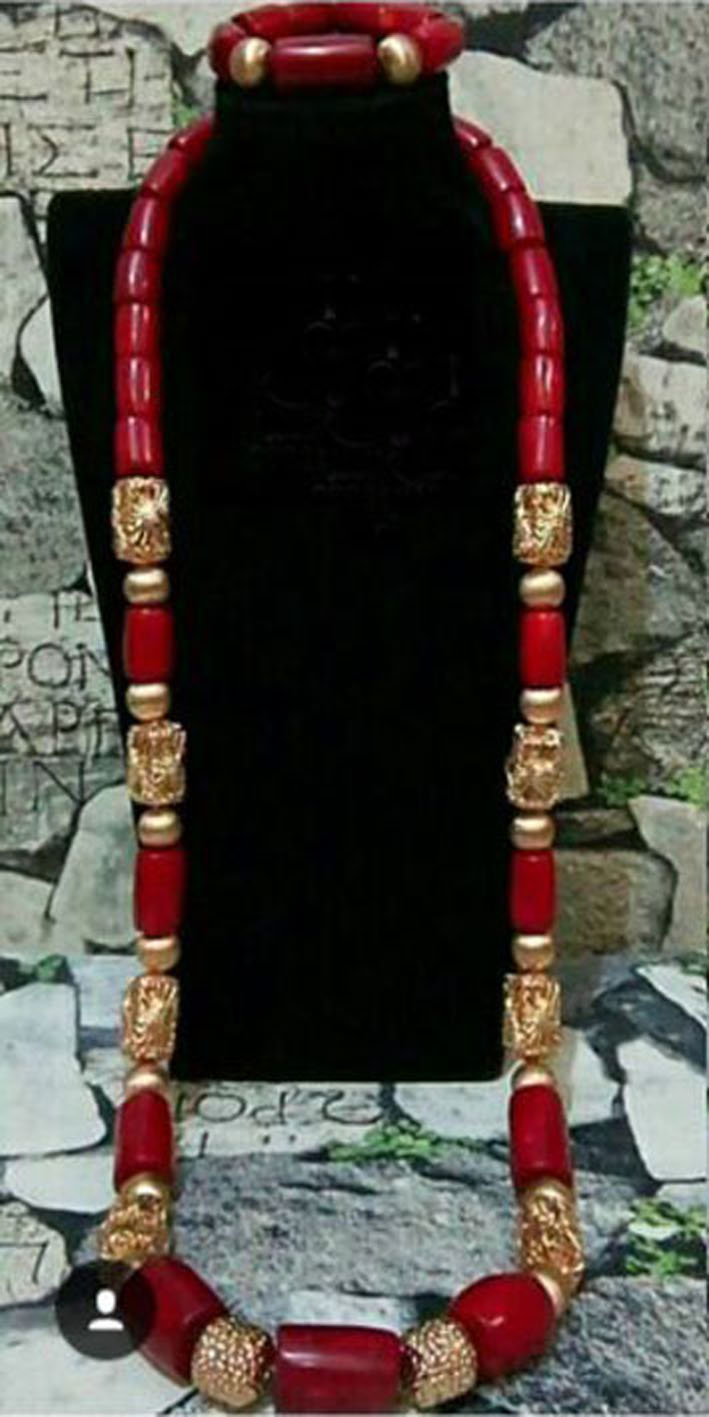 45 inches Long Men Real Coral  - огляд і ціна Mens Grooming Dubai