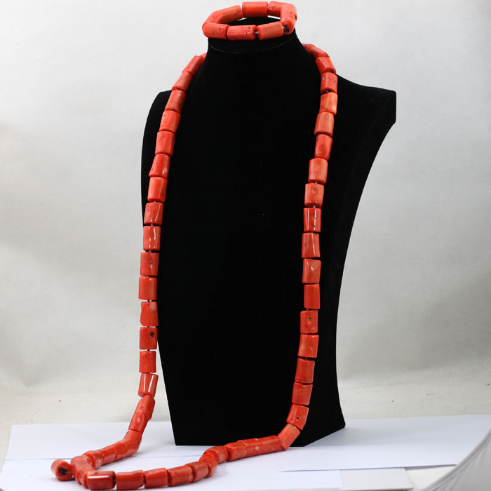 45 inches Long Men Real Coral  - огляд і ціна Mens Grooming Dubai