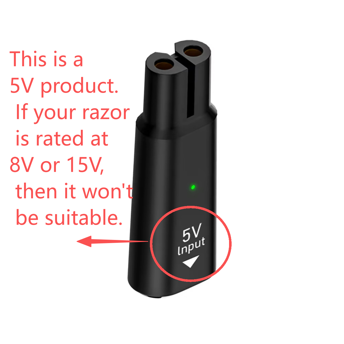 5V 15V USB Type C Charging Ada - огляд і ціна Men'S Grooming Tape