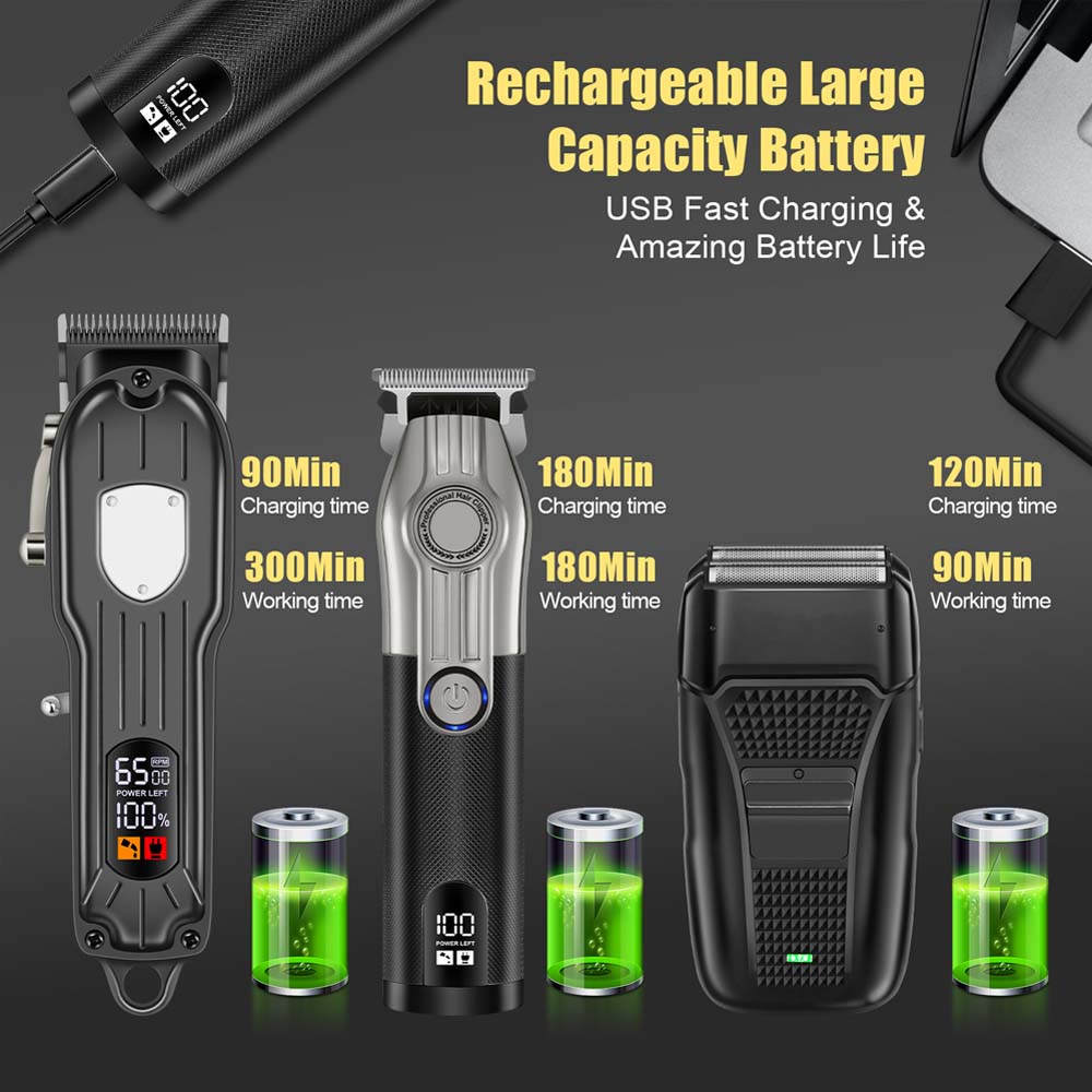 Professional Barber Hair Clipp - огляд і ціна Men'S Grooming Set