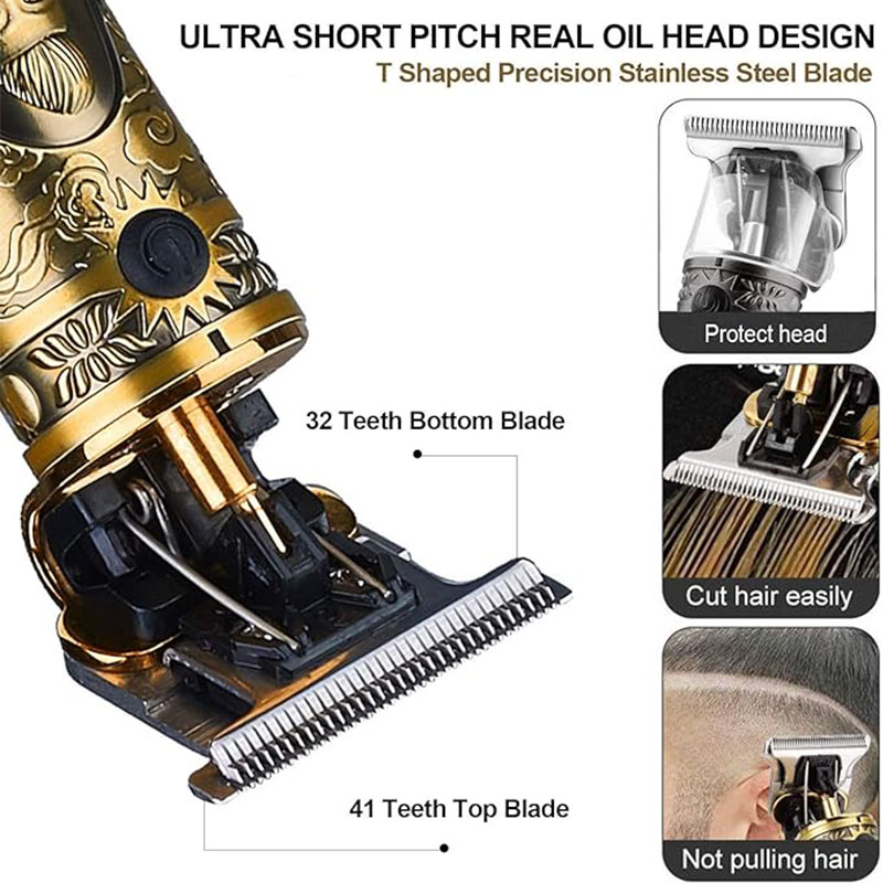 Cordless T9 Hair Trimmer for M - огляд і ціна Men'S Grooming Room