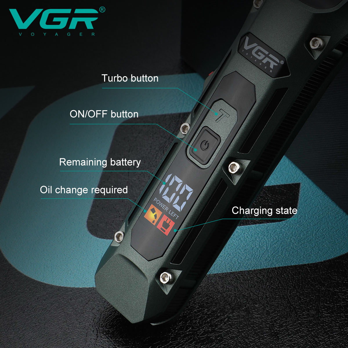 VGR V-696 New metal Popular Sa - огляд і ціна Men'S Grooming Room