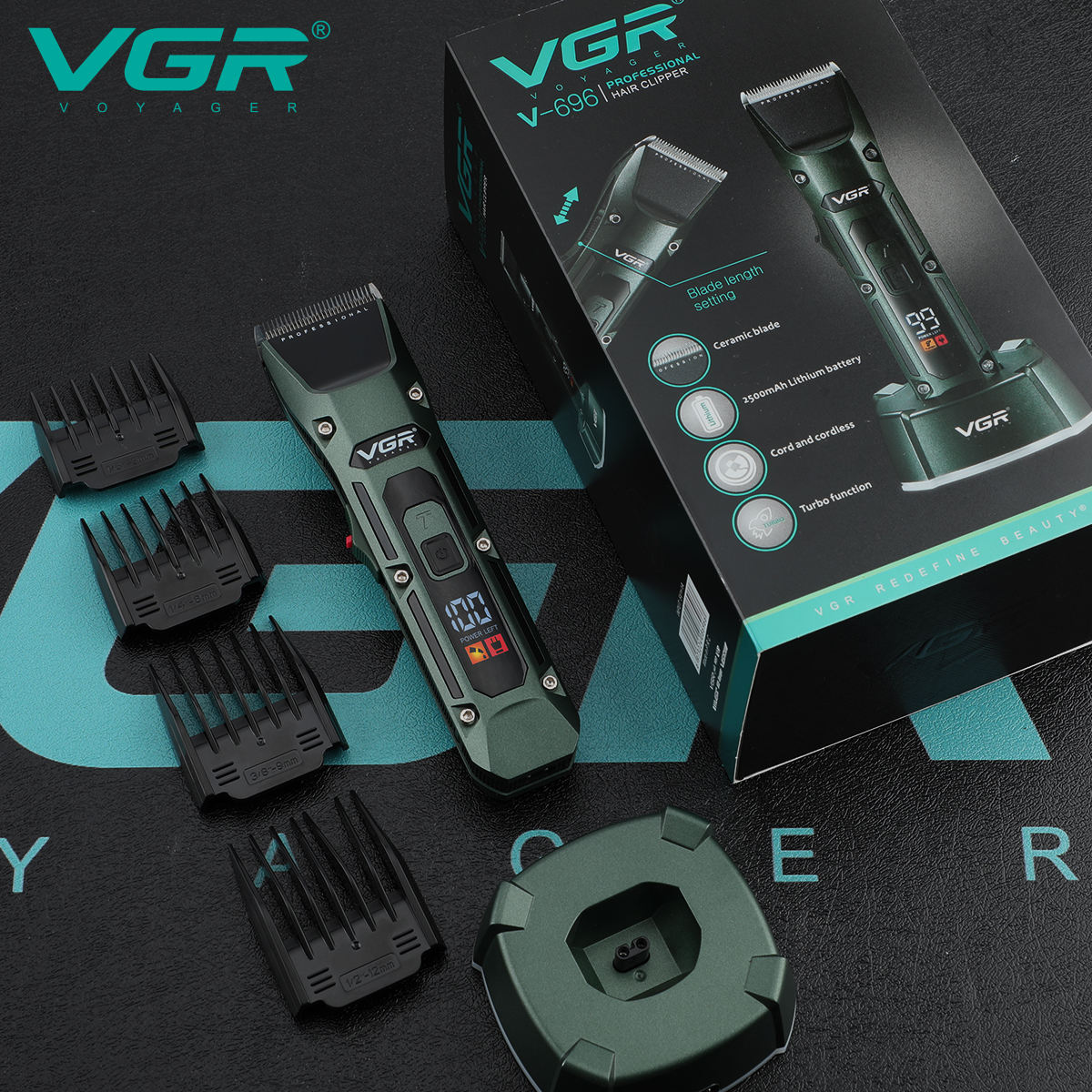 VGR V-696 New metal Popular Sa - огляд і ціна Men'S Grooming Room